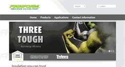 Desktop Screenshot of finnfoam.com