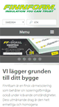 Mobile Screenshot of finnfoam.se
